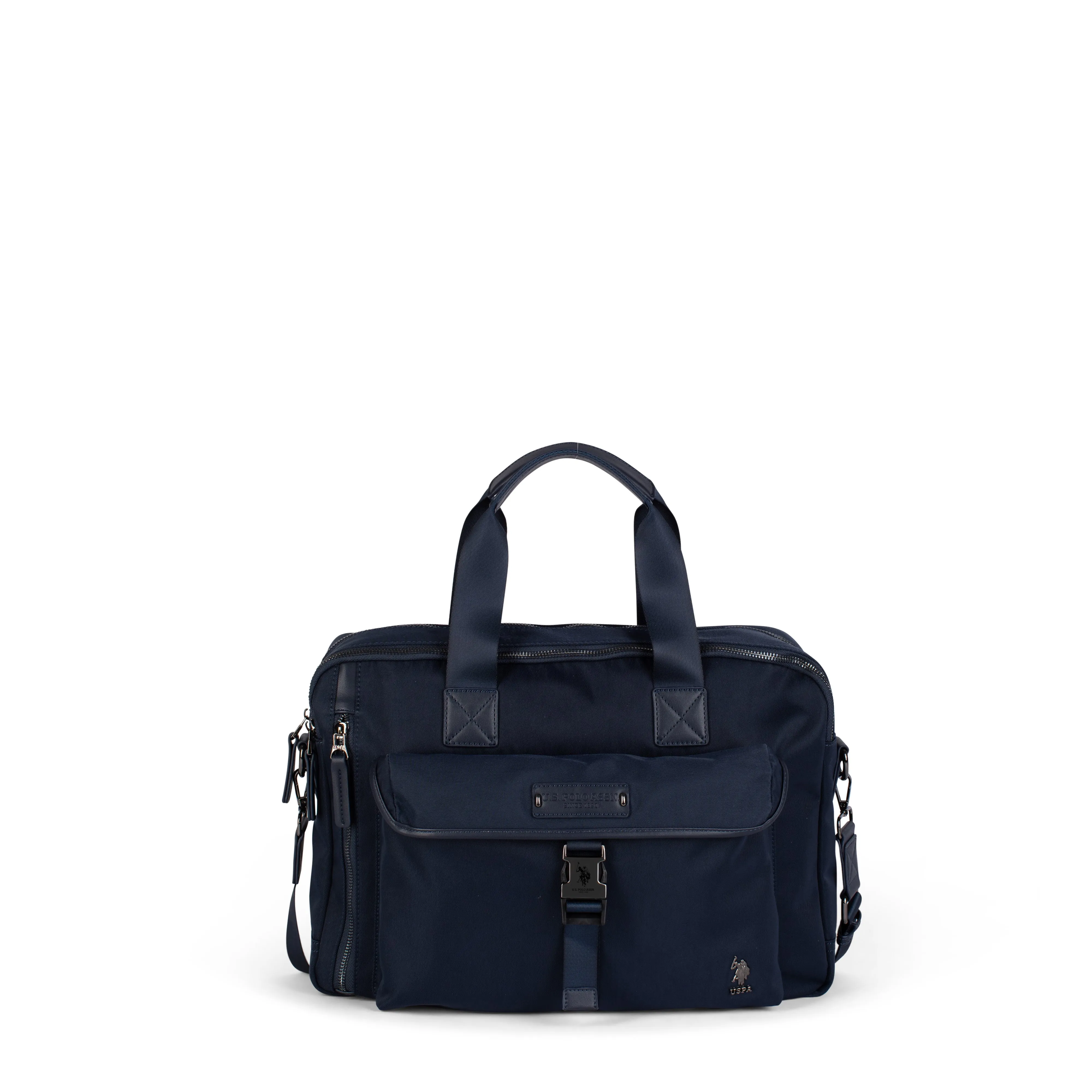 US POLO WOMEN ST CLAIRE BUSINESS BAG NYLON IN NAVY