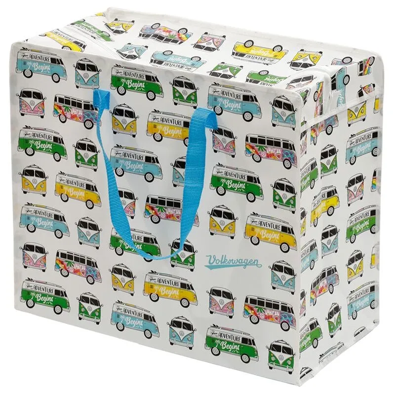 Volkswagen VW T1 Camper Bus Surf Adventure & Summer Love Design Laundry Storage Bag