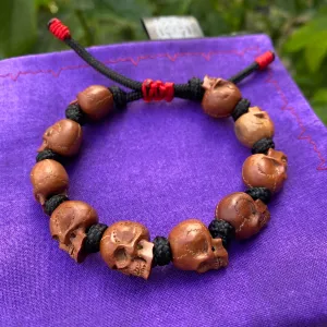 Wooden Skull bracelets